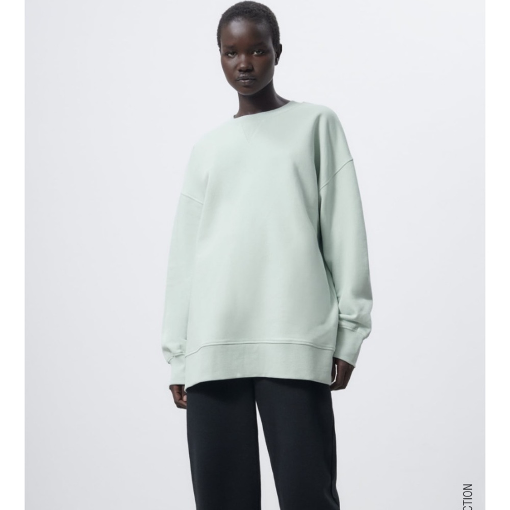 Zara oversized sweatshirt